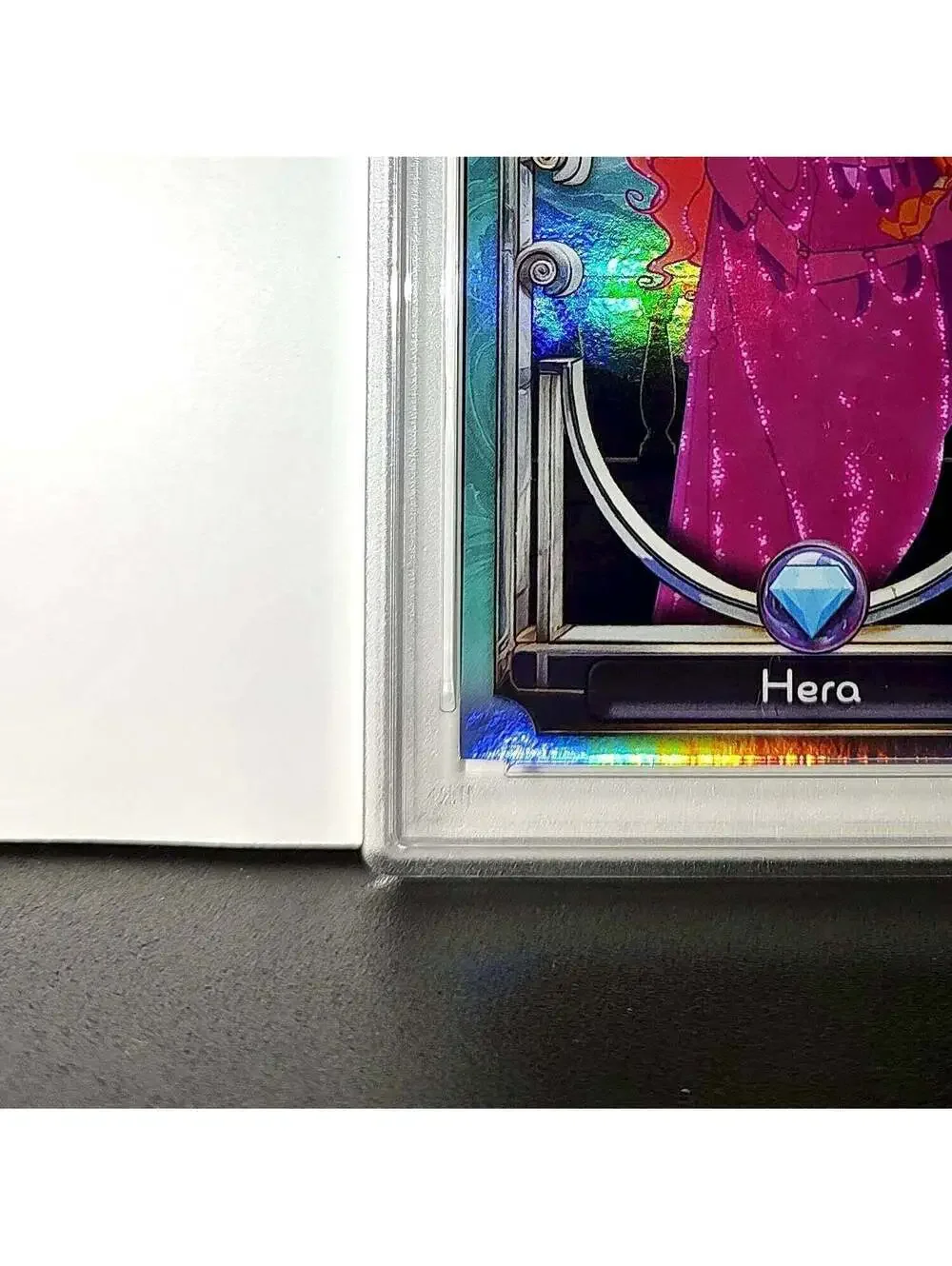 Hera 2025 Topps Disney Wonder #135 Diamond Card Hercules PSA 7